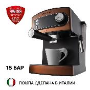 Кофеварка POLARIS PCM 1515E Adore Crema, эспрессо, бронзовый